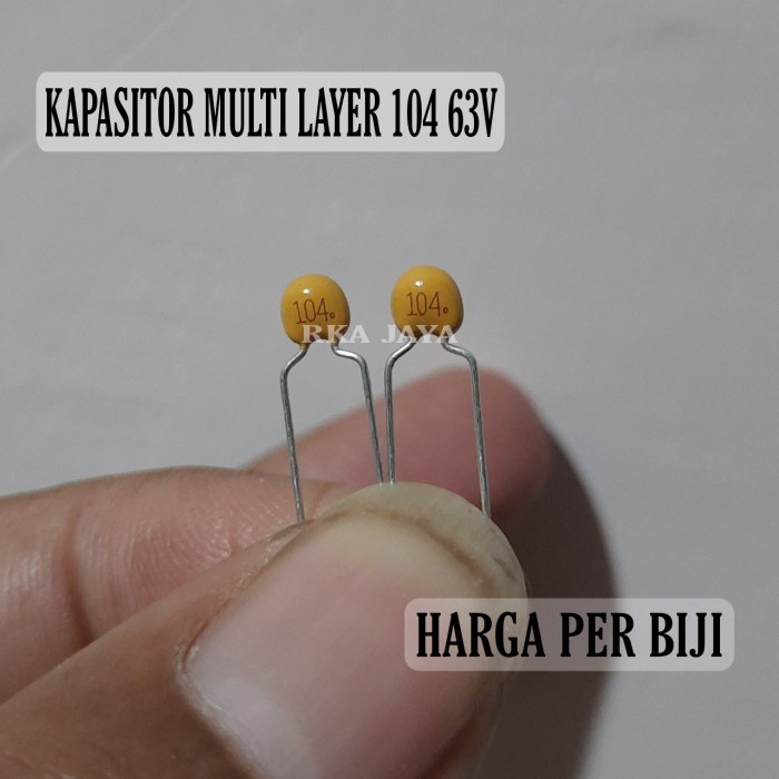 kapasitor multilayer 104 100n 63v