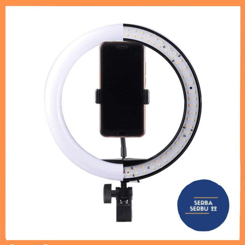 Ringlight Ring Light Lampu Selfie 26cm 33cm Besar LED Holder Jumbo