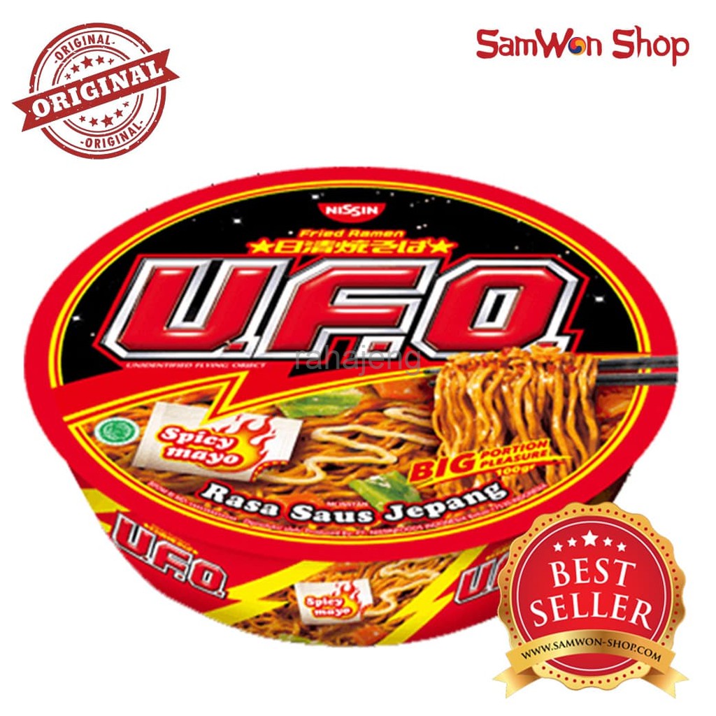 

Mie UFO Nissin Saus Jepang - 100 gram