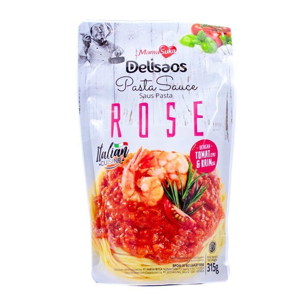 

Mamasuka Delisaos Pasta Sauce Rose 315Gr
