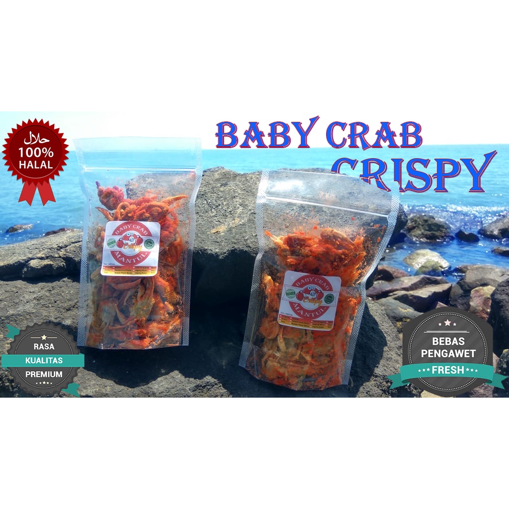 

Baby Crab Crispy Mantul - Kriuk dan Nikmatnya Mantap Betul !!! Jajanan Sehat dan Nikmat