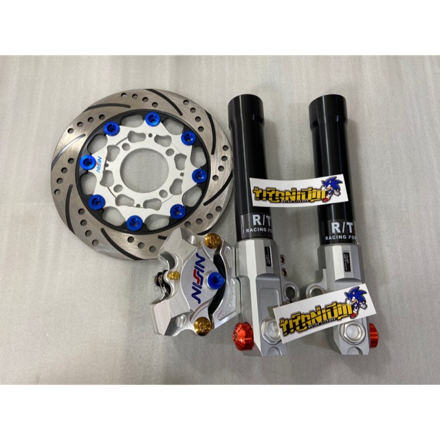 Tabung Shock Depan Ori Rt Stage 2Piston Paket Beat Scoopy Vario Mio Wave125