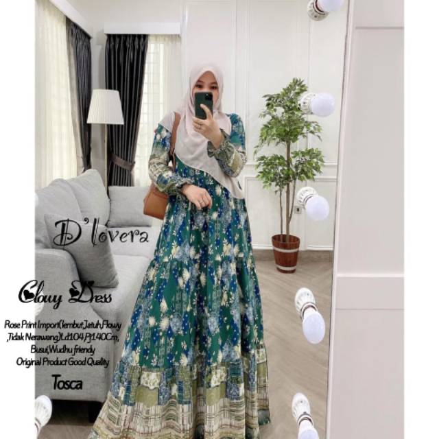 Clowy dress ori D'lovera