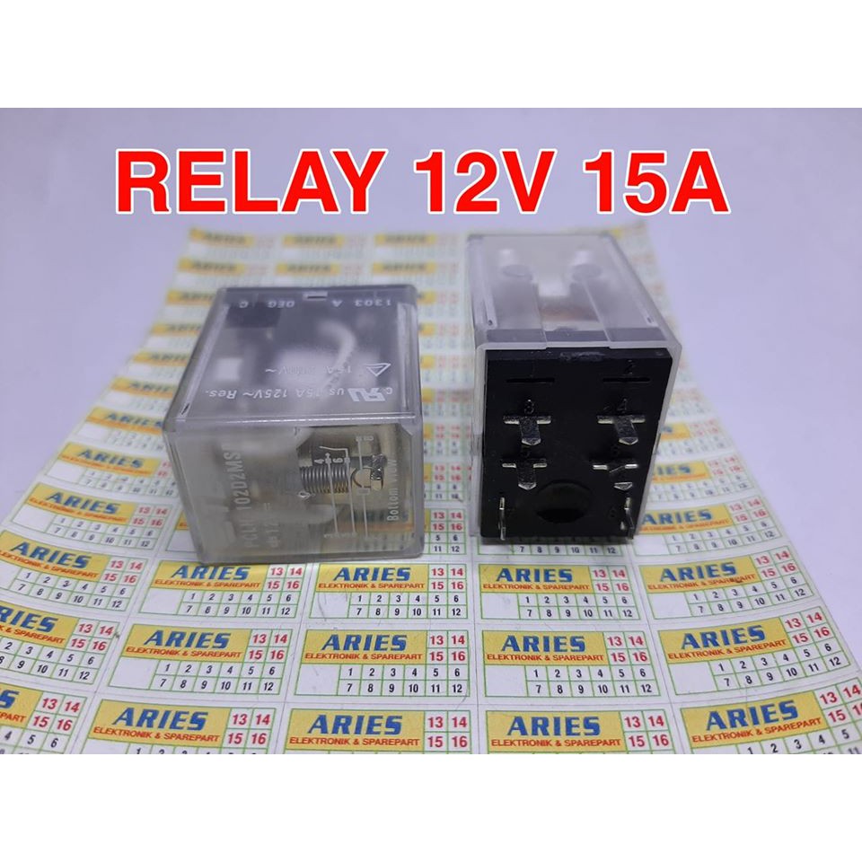 RELAY 12V 15A 6 PIN ORIGINAL 12V 15 AMPER