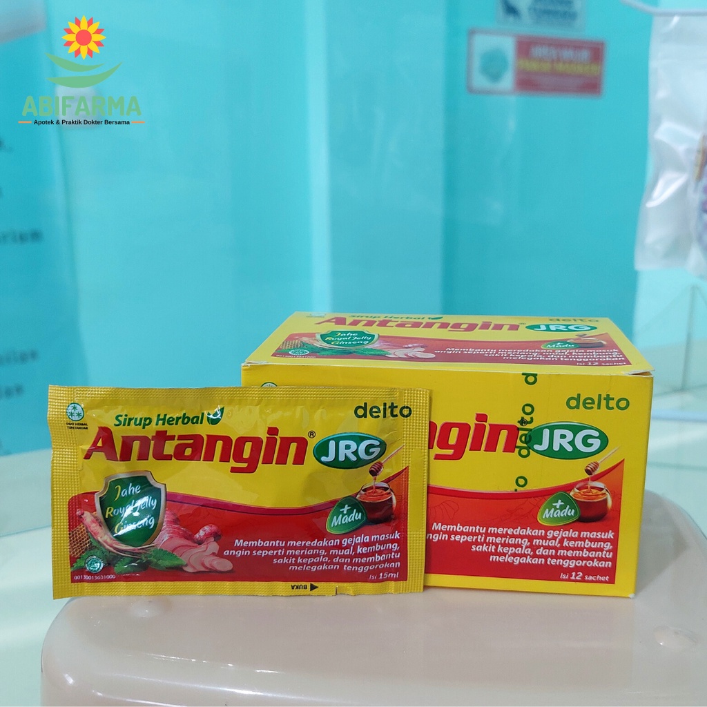 

Antangin JRG Cair 15ml Cair - Sirup Herbal Untuk Mengatasi Masuk Angin