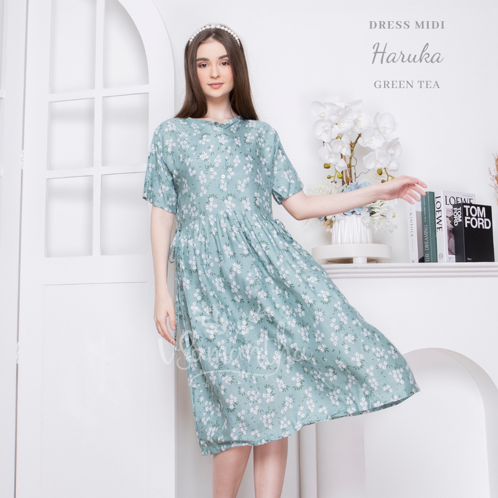 Dress / Daster Midi Korean Haruka