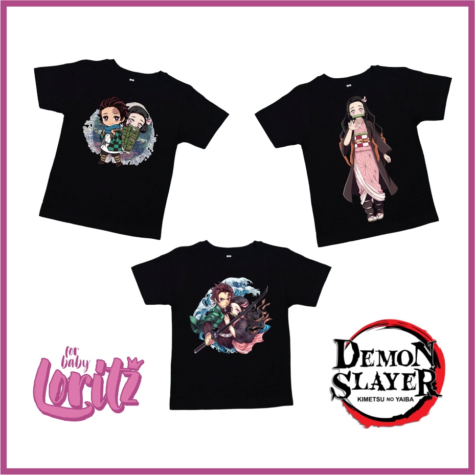 KAOS ANIME ANAK DEMON SLAYER