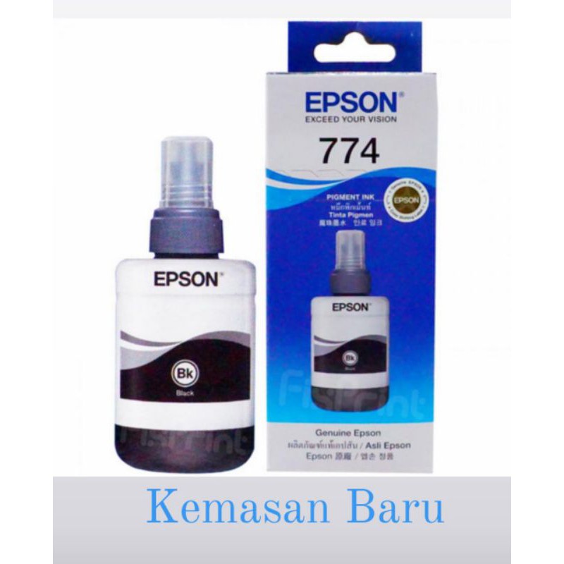 Tinta Epson 774 7741 T7741Pigment Ink 100% original M100/M105/M200/M205/L655