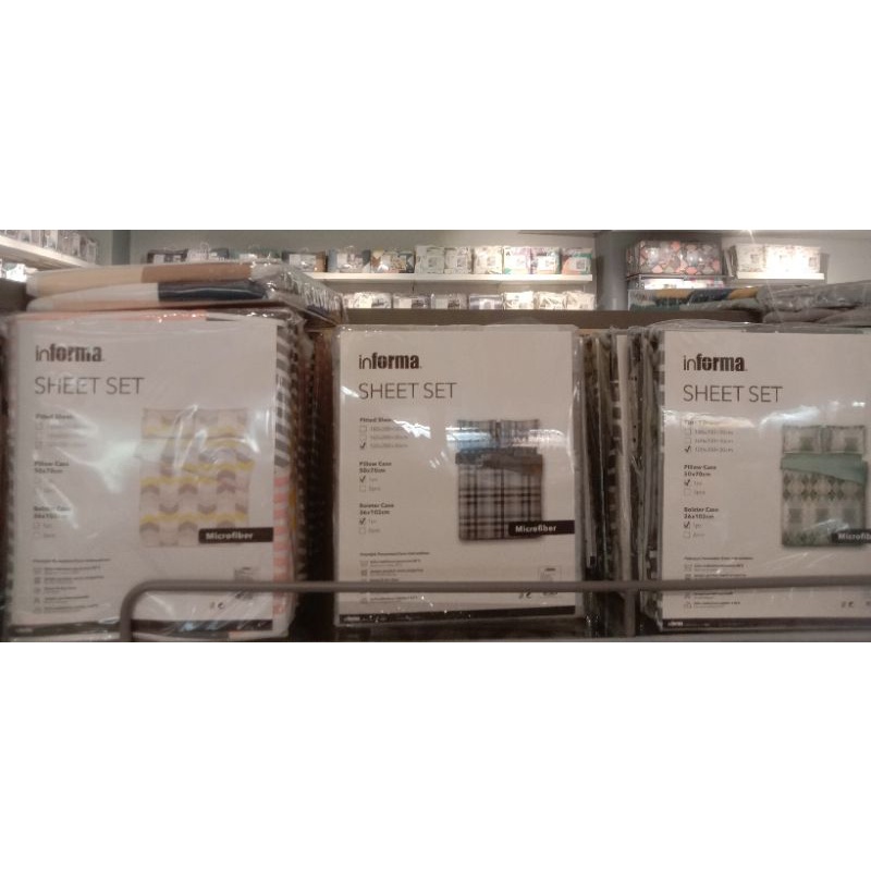 INFORMA SPREI SET, SPREI SET MICROFIBER BY INFORMA