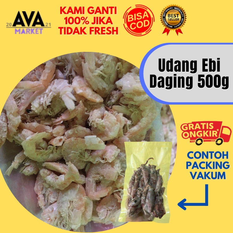 

Ikan Asin Udang Ebi Kering Full Daging 250g 500g