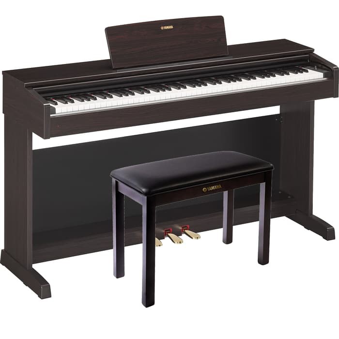 Yamaha YDP143R Arius Series Console Digital Piano with Bench, Rosewood