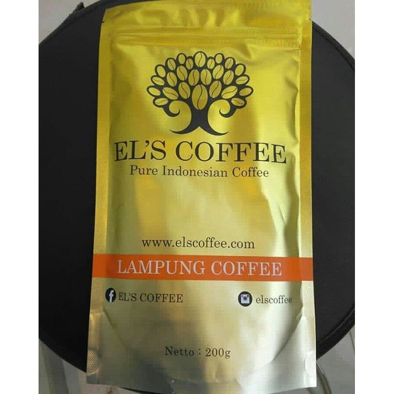 

El's Coffee Gold Spesial Kopi Lampung Kemasan 200g - kkp2107