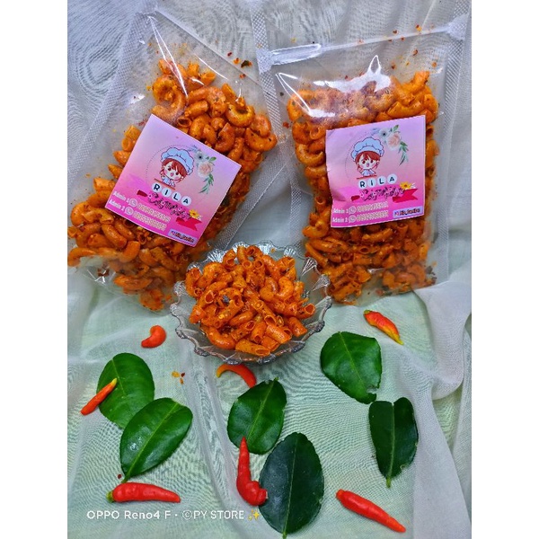 

makroni pedas daun jeruk