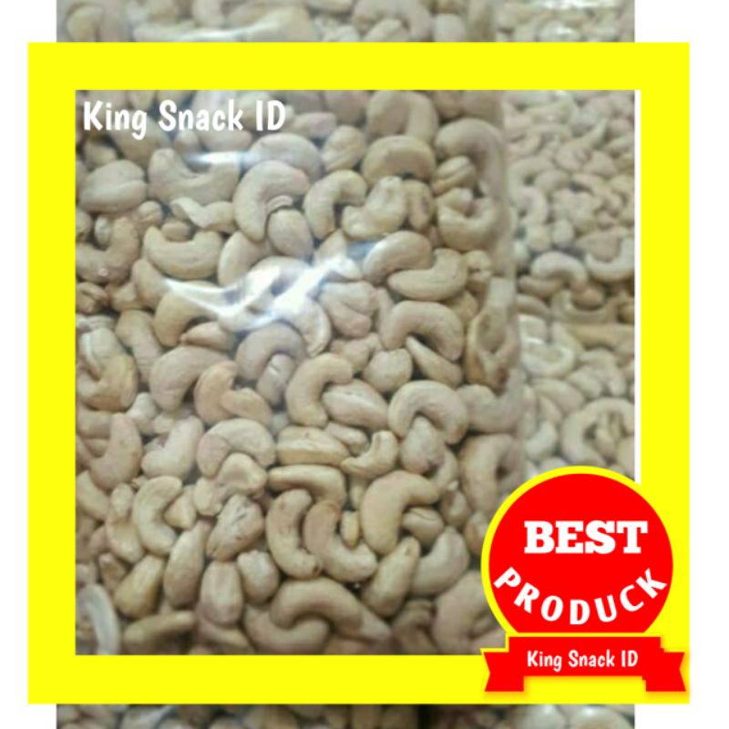

1KG KACANG MEDE MENTAH SUPER / Mente Mentah Premium Mede Sulawesi | KingSnackID