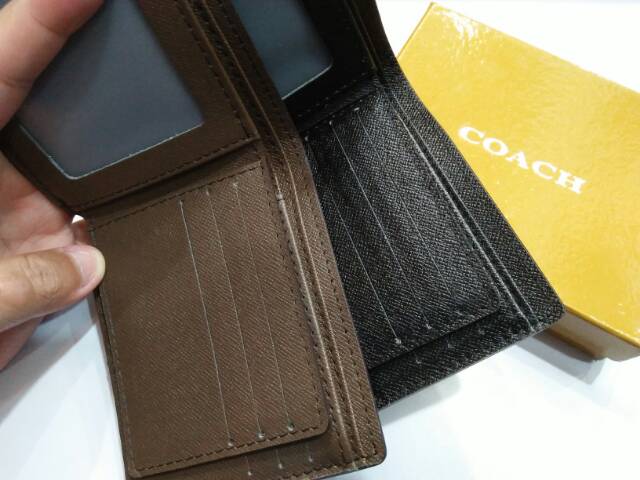 Dompet cowok Pendek lipat import Motif C 60223