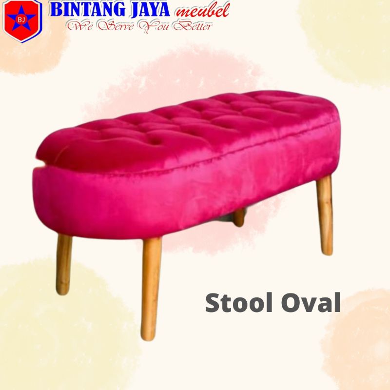 Kursi Sofa Stool Panjang Premium