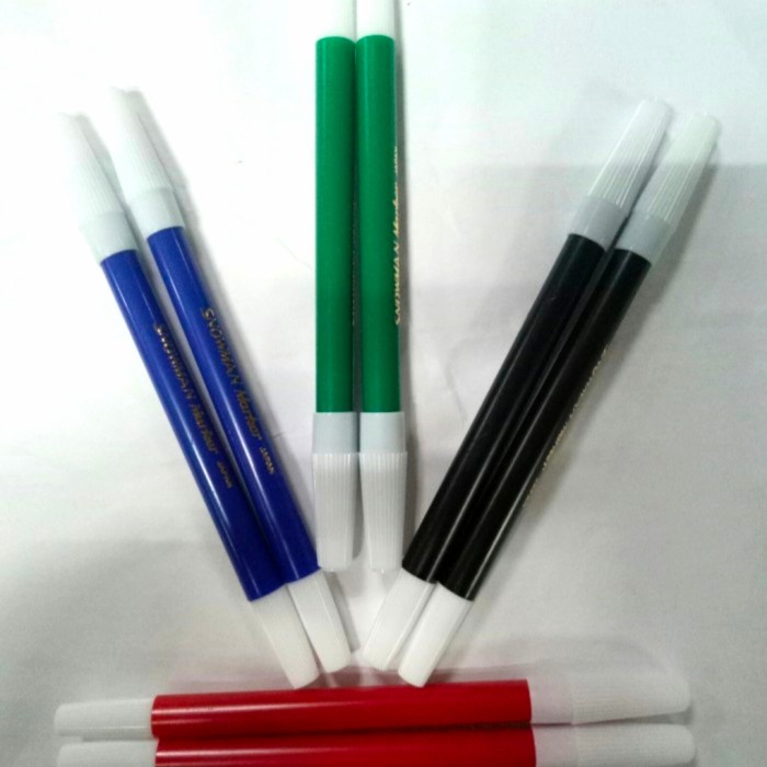 

Spidol SNOWMAN Pencil Type PW 1 A / Spidol Kecil (Hitam,Biru,Merah,Hijau)