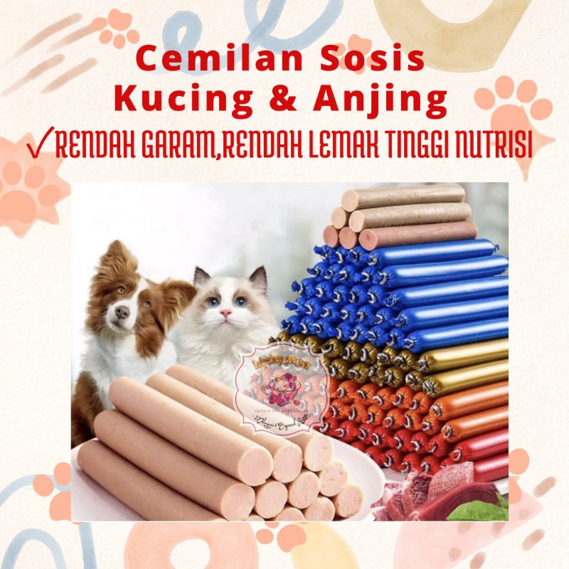 CEMILAN SOSIS KUCING ANJING