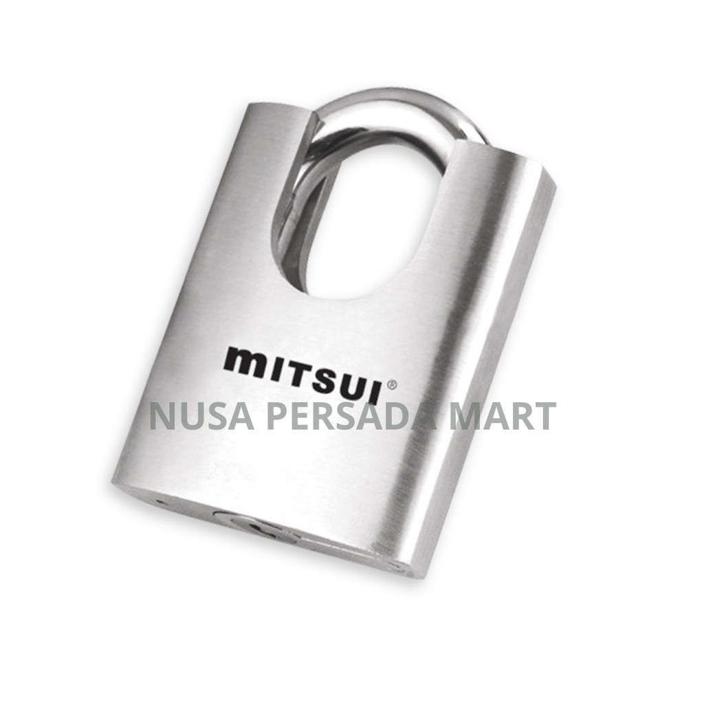 Mitsui MUPL 65 Gembok Baja Anti Karat Anti Maling Pengamanan Ekstra