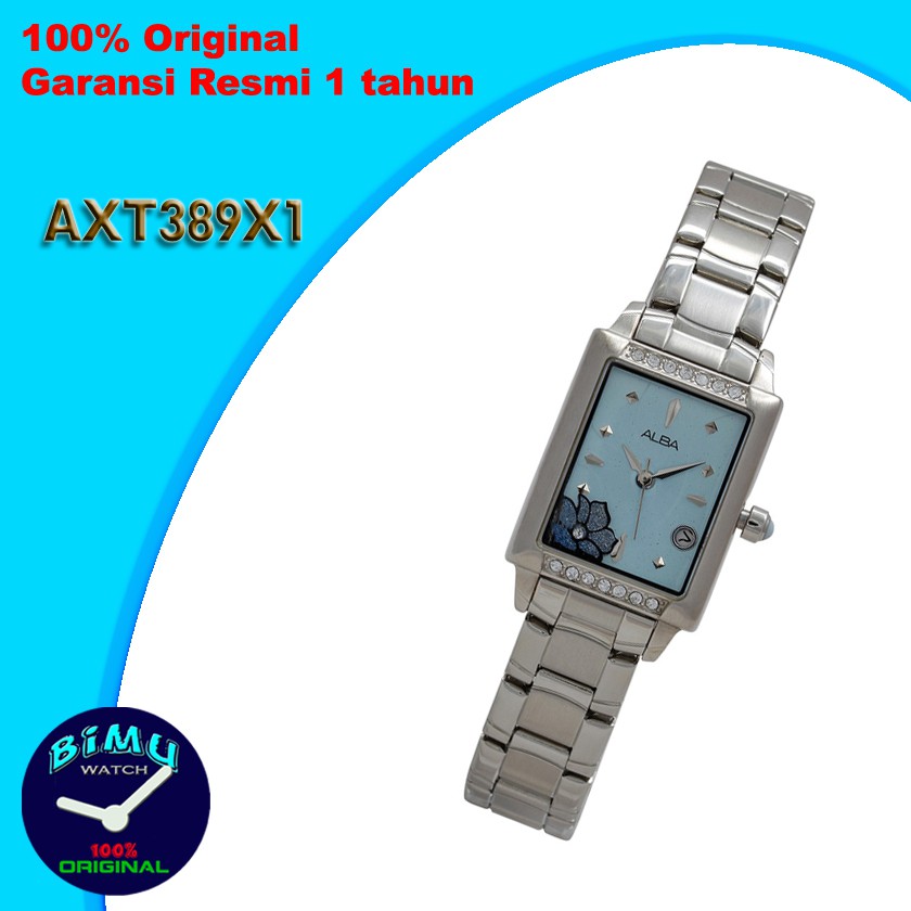 Jam Tangan Wanita AXT389 - Alba Ladies AXT389X1 Quartz Lumibrite Dial