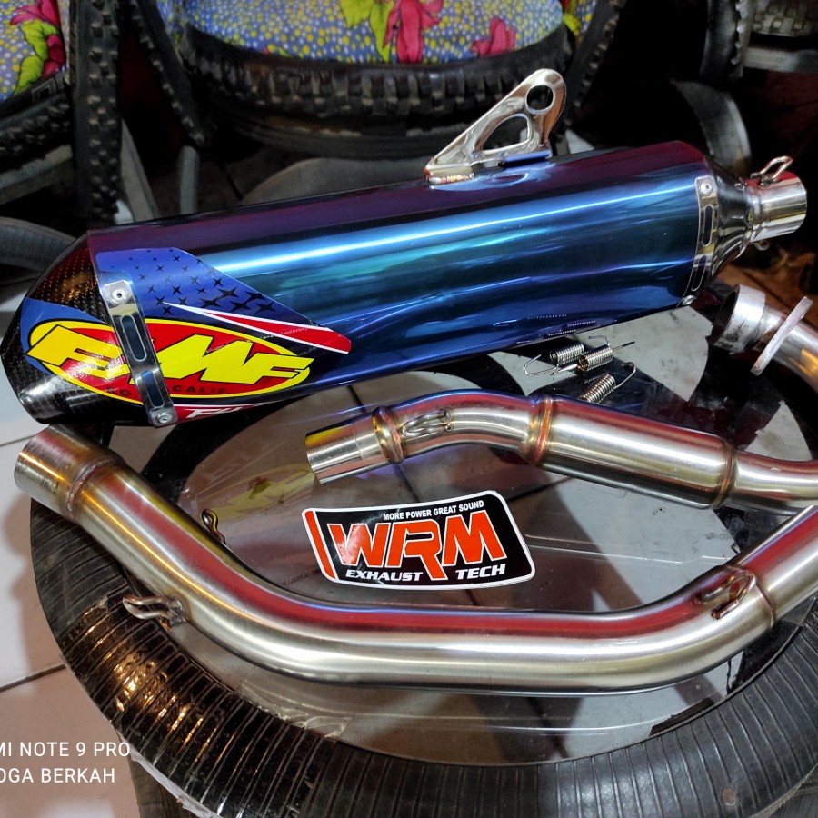 Knalpot racing FMF F4.1 USA Klx150 Crf150 fullsistem - Crf150