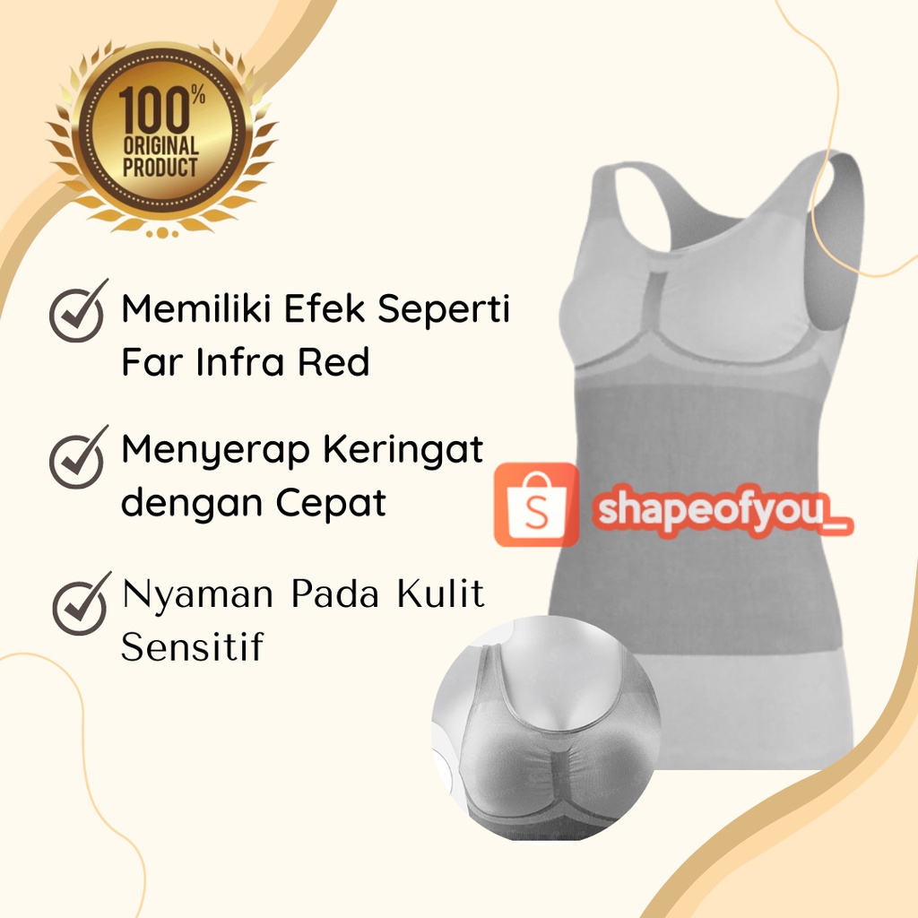 Pelangsing Badan Tubuh Perut Pengurus Tourmalin Bambu Pengecil Pembakar Lemak Buncit Shapeofyou_