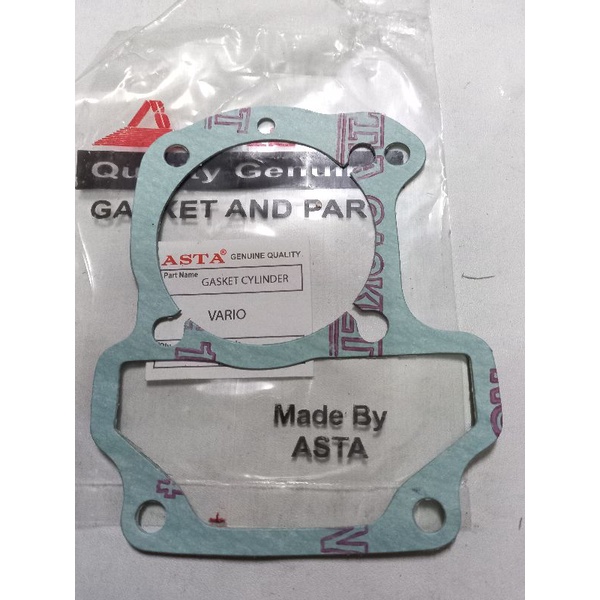 paking perpak gasket blok bawah vario karbu lama asta