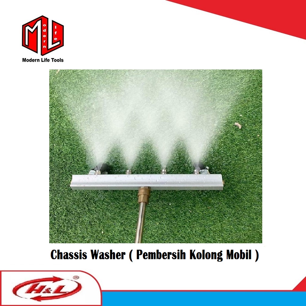 Car Chassis Cleaning Pressure Washer Nozzles Spray Kolong Mobil HL-400 Alat Cuci Kolong HL 400