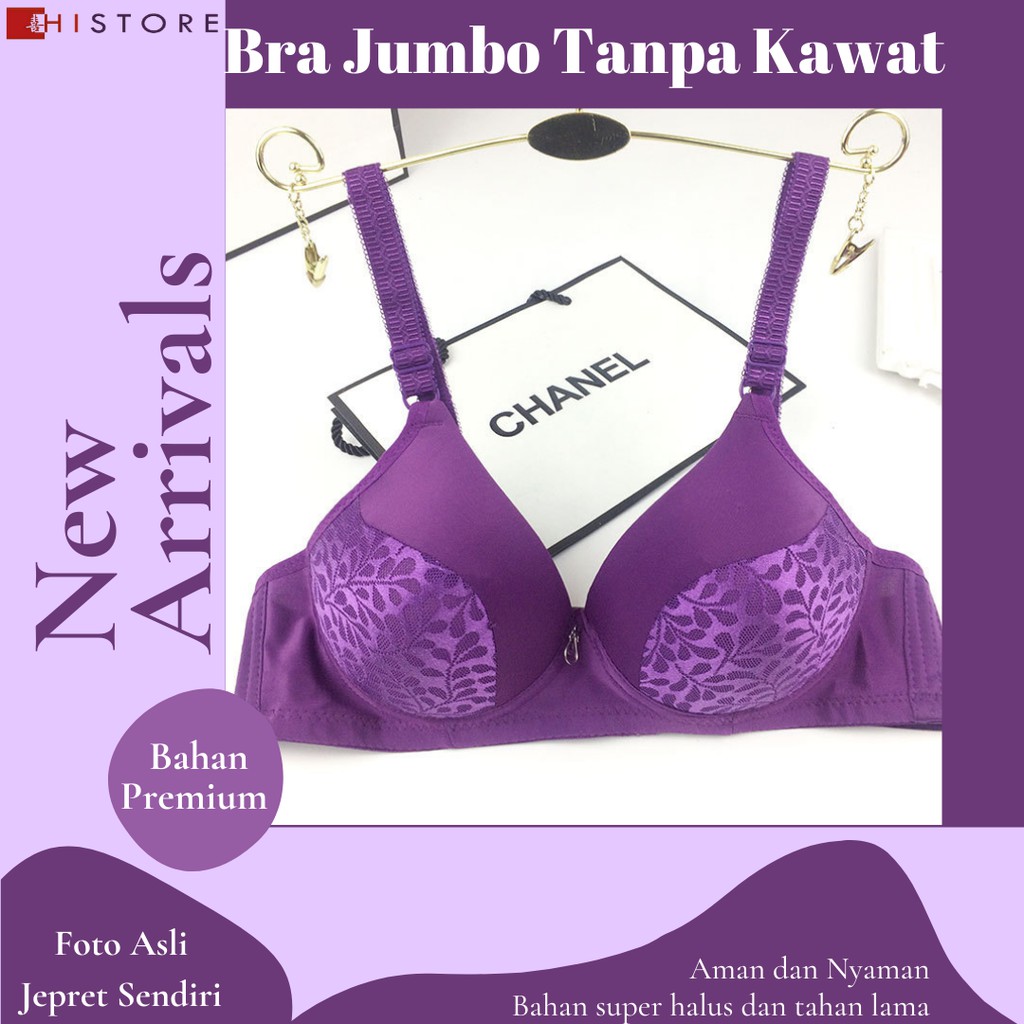 [HI] Bra BH FASHION Wanita CUP 3/4B Bra wanita Premium BH Busa Tipis Tanpa Kawat Sangat Nyaman 286