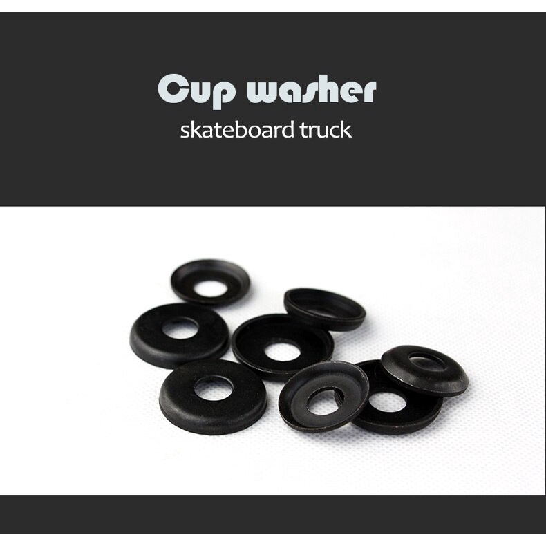 1 Pasang Gasket Skateboard 24mm 27 1.2 Grip Warna Hitam