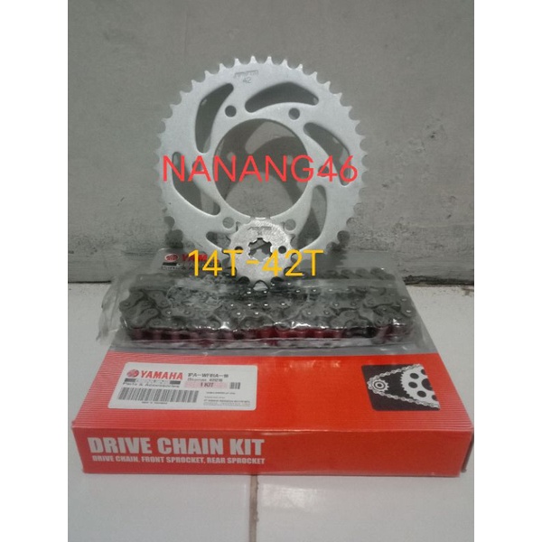 GEAR SET  YAMAHA VIXION NEW BARANG ORI YGP