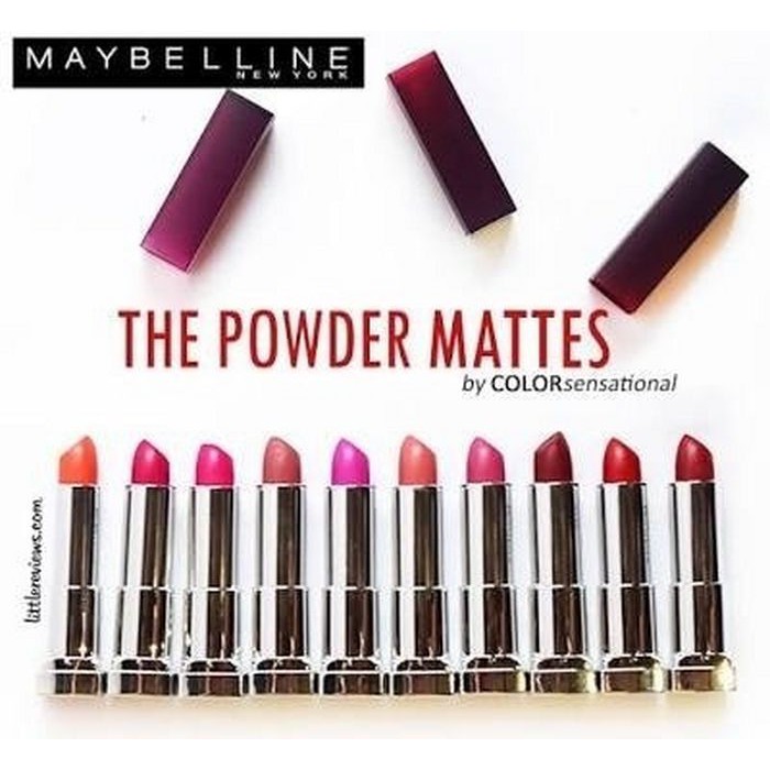 maybelline the powder mattes lipstick
