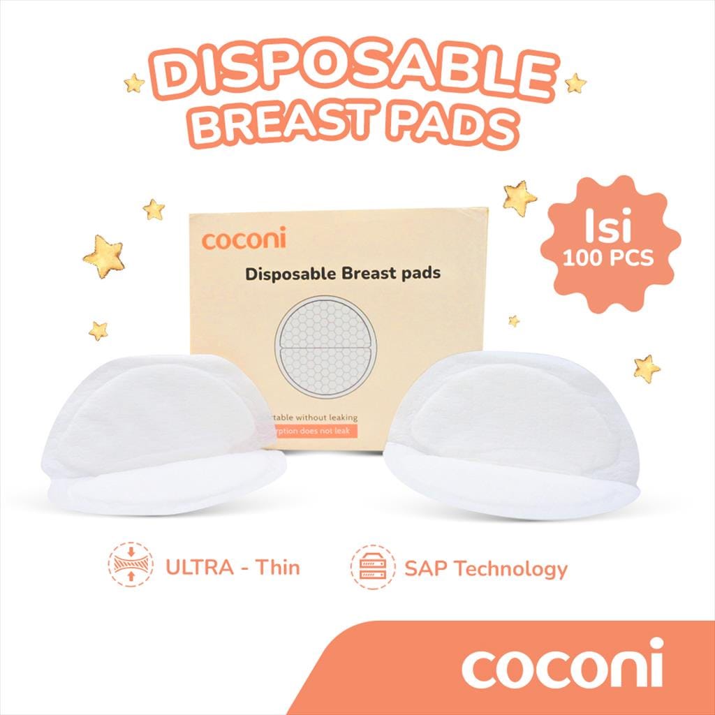 Coconi Disposable Ultra-Thin Breast Pad 100 Pcs