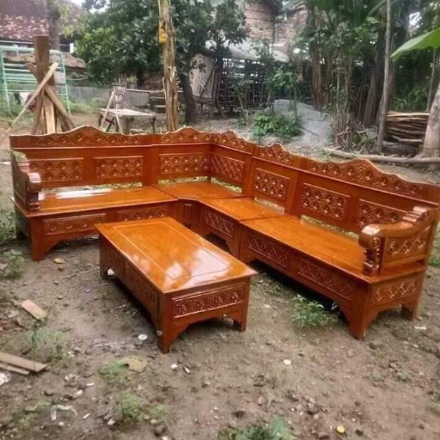 kursi sudut mebel jepara