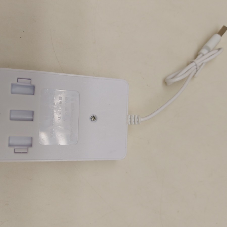 Alat Cas 3 Slot Baterai AA Charger USB Tanpa Kemasan Charger 3 Slot