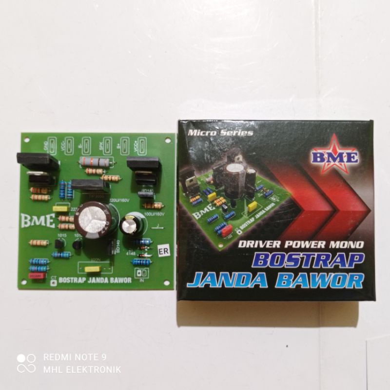 KIT Driver Power Bostrap Janda Bawor 1000W Mono By BME