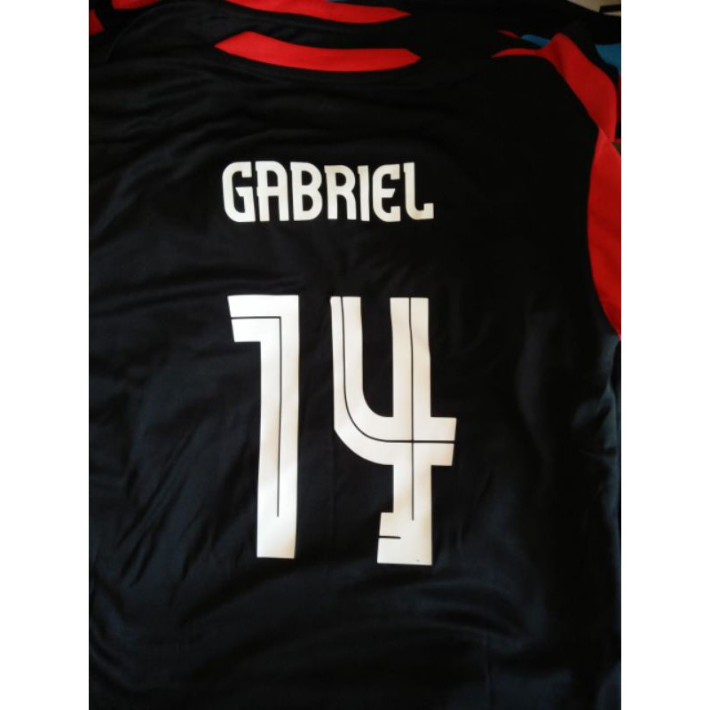 paket sablon nama dan nomor punggung / sablon polyflex nama dan nomor punggung