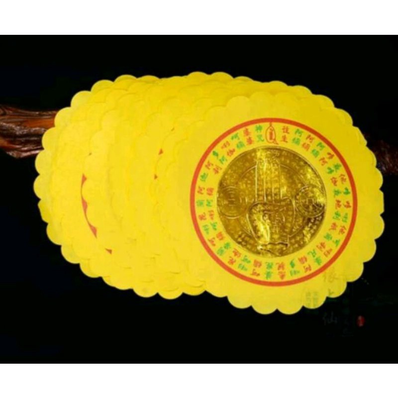 

kertas sembahyang wangsen jari import matra embos timbul