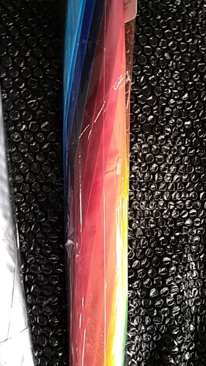 Payung Pelangi Jumbo Rainbow Umbrella 16 Jari Warna Warni Golf Besar