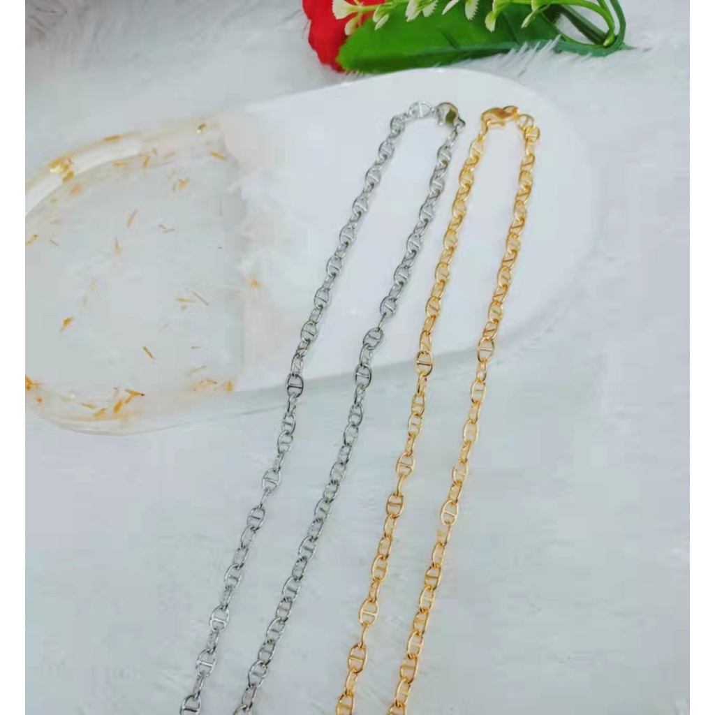 Kalung Xuping Rantai Polos Terbaru Lapis Emas Perhiasan Fashion