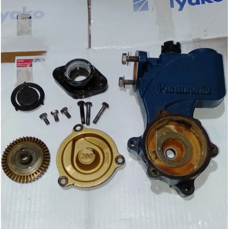Waterpuam/keong pompa air panasonic gp200 full set