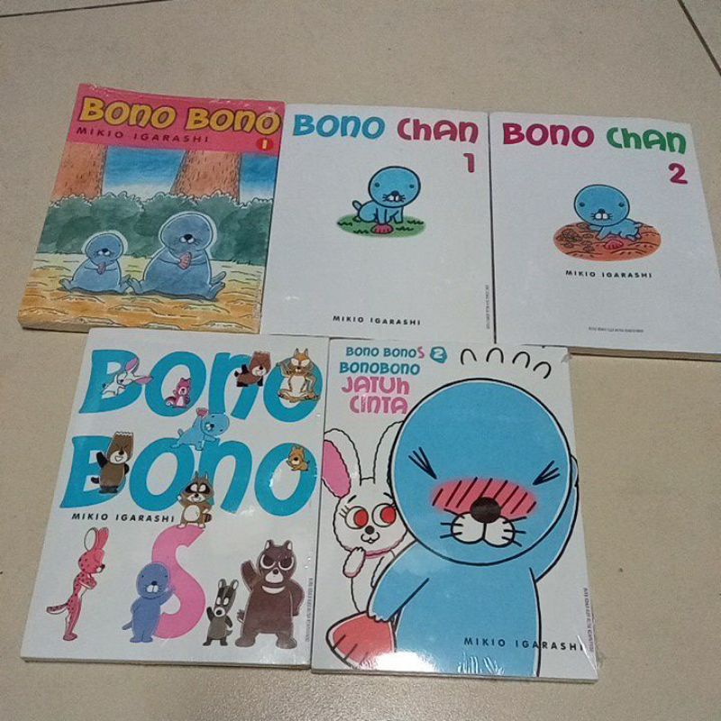 komik anak, bono bono, bono chan 1 , 2 , bono bono jatuh cinta
