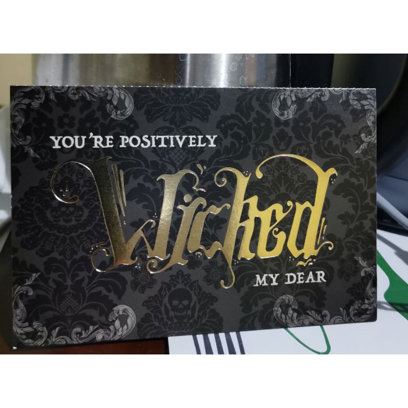 

kartu pos halloween/halloween postcard