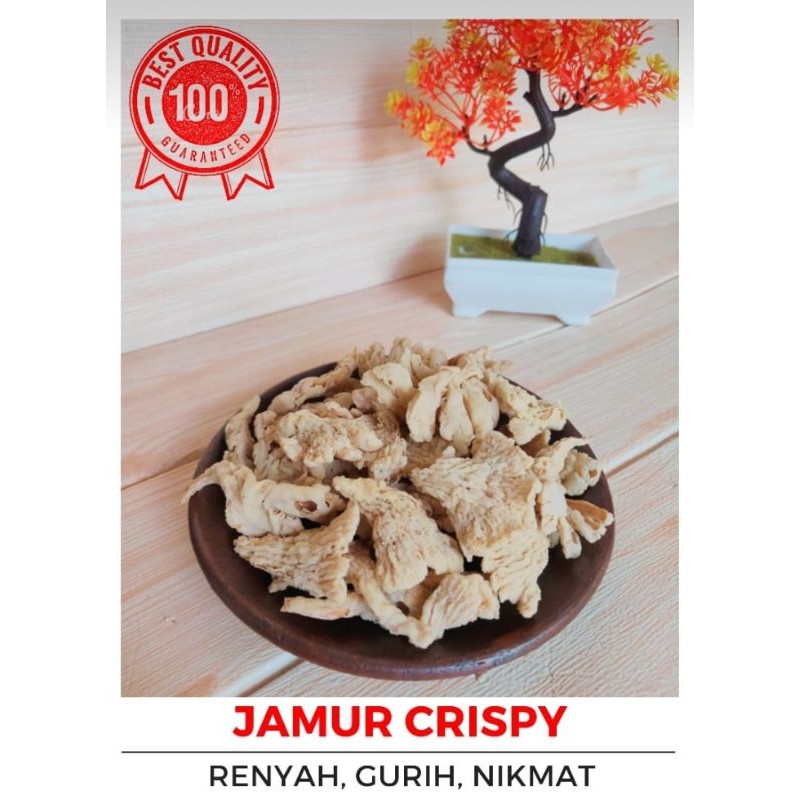 

Jamur crispy home made yang nyummy