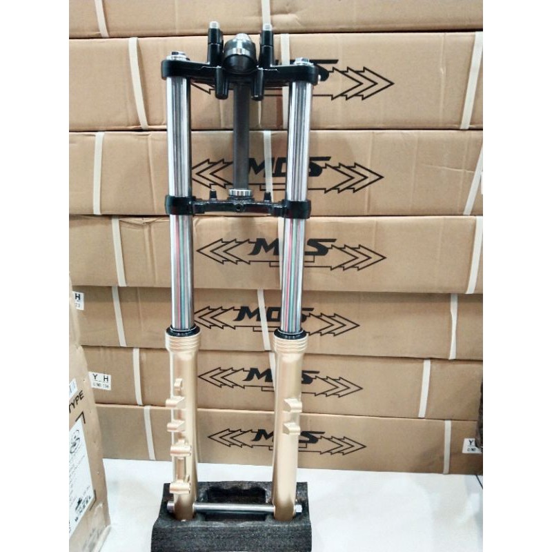 Skok shock depan ninja r merk mos pnp honda gl cb mp tiger