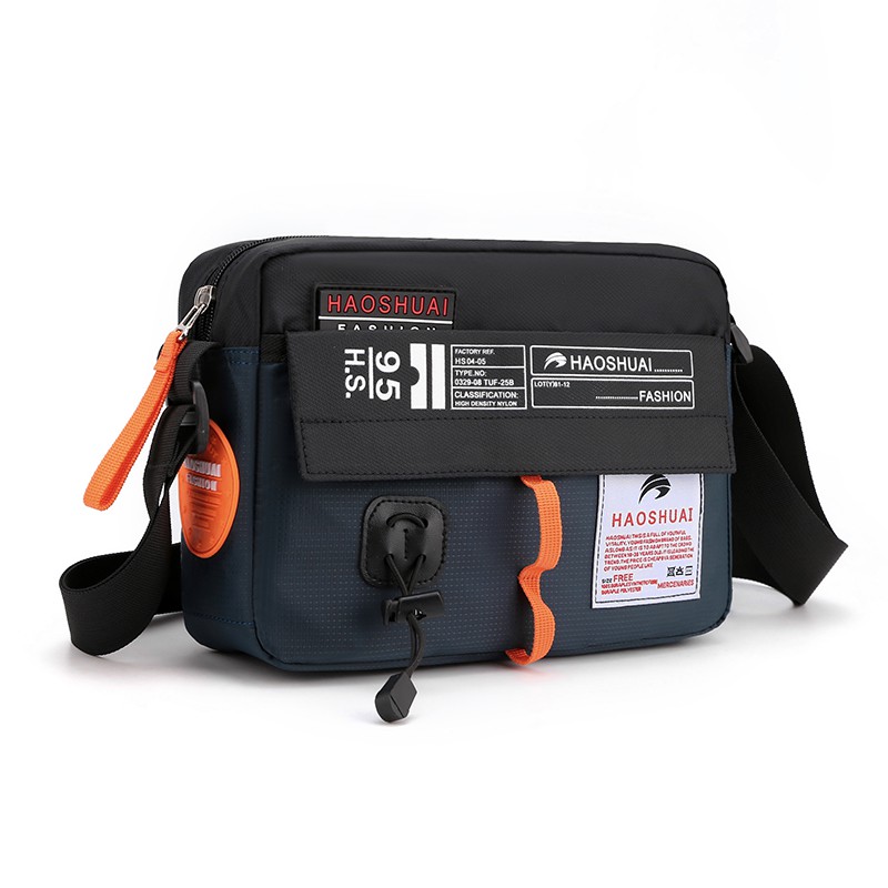 HAOSHUAI 204 Tas Selempang Pria Waistbag Pria Waterproof WATCHKITE WKOS