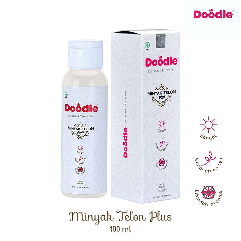 *FRAULEINCO* Doodle Exclusive Telon Oil 100ml - Minyak Telon Doodle ORIGINAL 100% / MINYAK TELON BAYI