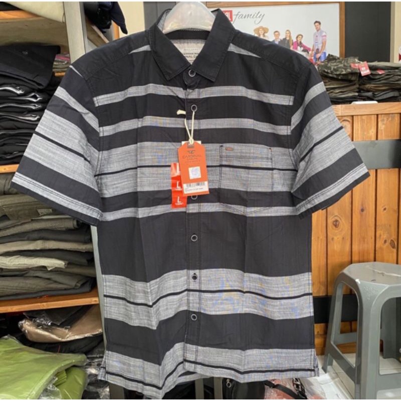 Kemeja pria CARDINAL ORIGINAL lengan pendek