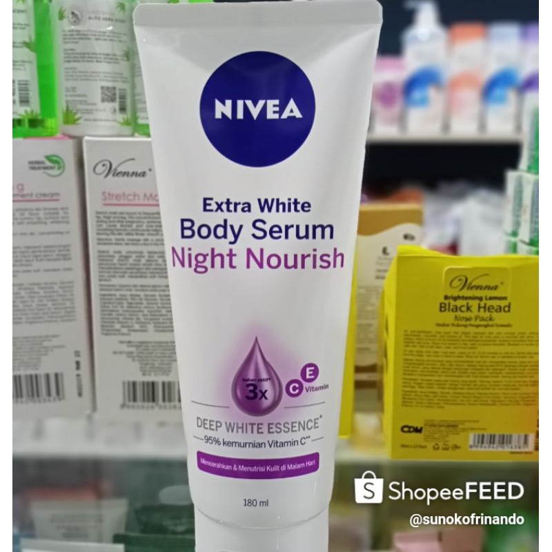 Nivea Body Serum Night Nourish