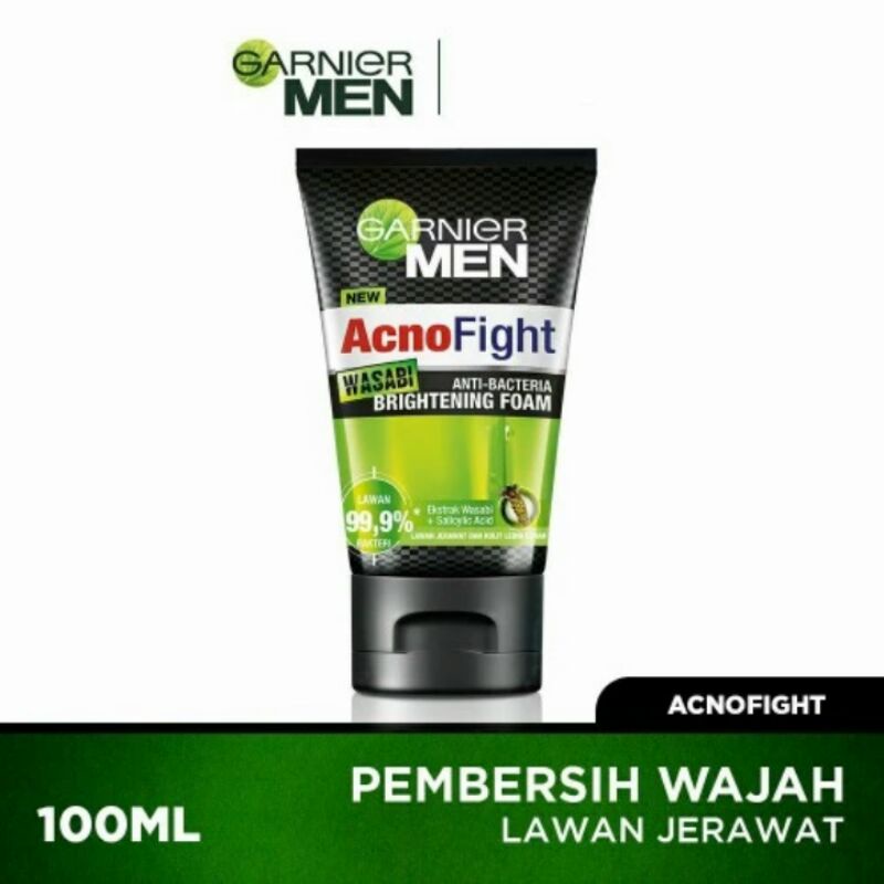 GARNIER Men Acno Fight Wasabi Foam 100ml